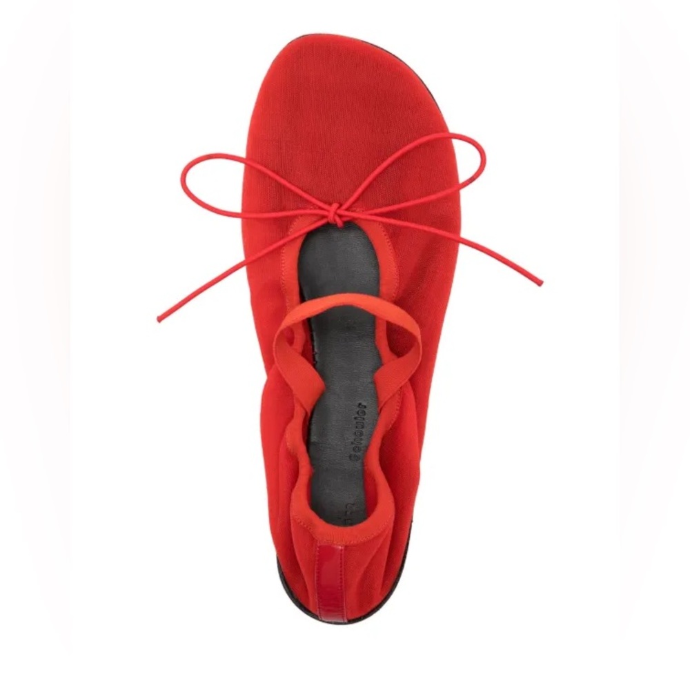 Proenza Schouler mesh red ballet flats 38:5